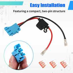 12 AWG Wire Harness Connector Replacement Compatible with Peg Perego 12V9803 Trend Times 1