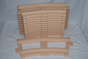 Curved Peg Perego Ride-On Train Track with Thomas Santa FE Train Design Trend Times 0