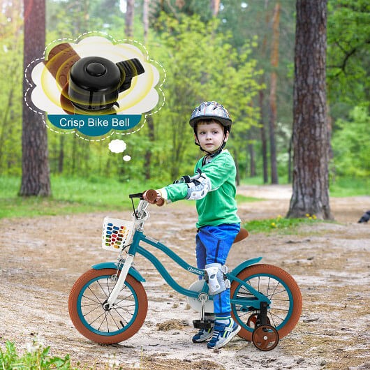12 Inch Adjustable Kids Bike with Removable Basket for Ages 3-4 Years Trend Times 1