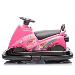 Kids Ride-On Motor Bumper Car with Cute Pink Design for Ages 3-5 Trend Times 4