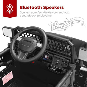 12V Kids Ride-On Truck with Remote Control, Spring Suspension, LED Lights, and AUX Port Trend Times 6
