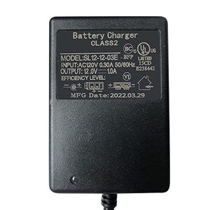 12 Volt 1A B-Type Plug Battery Charger Power Supply for Kids Ride-On Car Trend Times 1