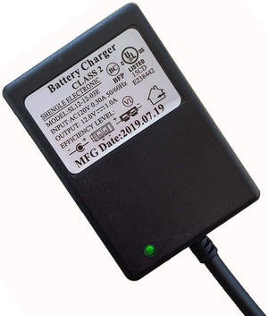 12 Volt B-Type Plug Charger and 12V Adapter for Kids Ride-On Battery Trend Times 1