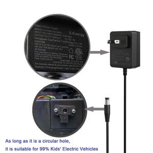 12 Volt Battery Charger for Kids Ride-On Toys and Toy Cars Trend Times 3