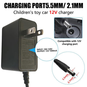12 Volt Battery Charger for Kids Ride-On Toys and Cars Trend Times 6