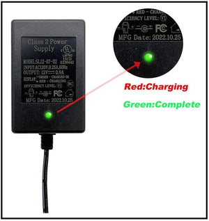 12 Volt 0.9A Battery Charger for Kids Electric Ride-On Car Toys Trend Times 1
