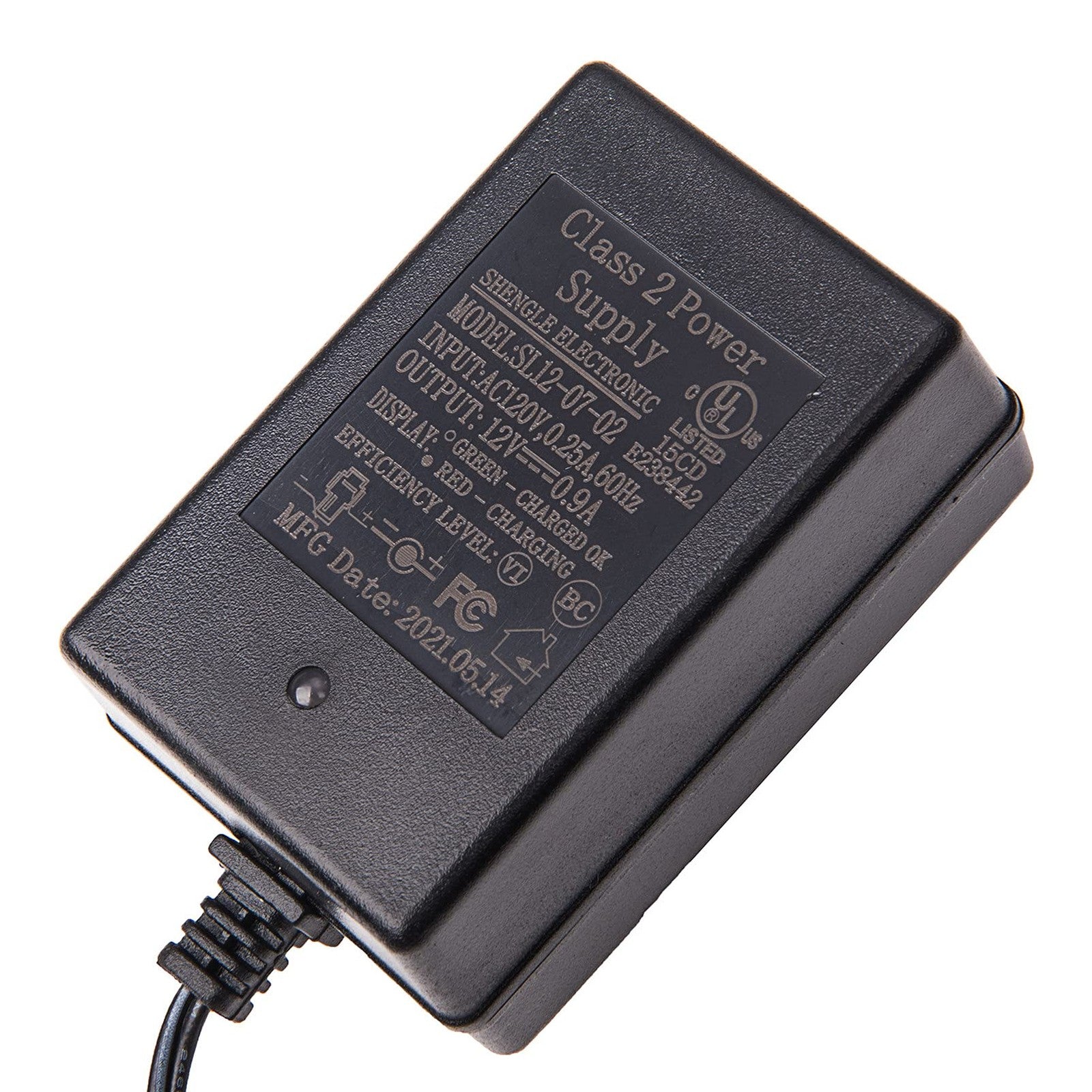 12 Volt Battery Charger for Kids Ride-On Toy Cars SL12-07-02 Trend Times 1