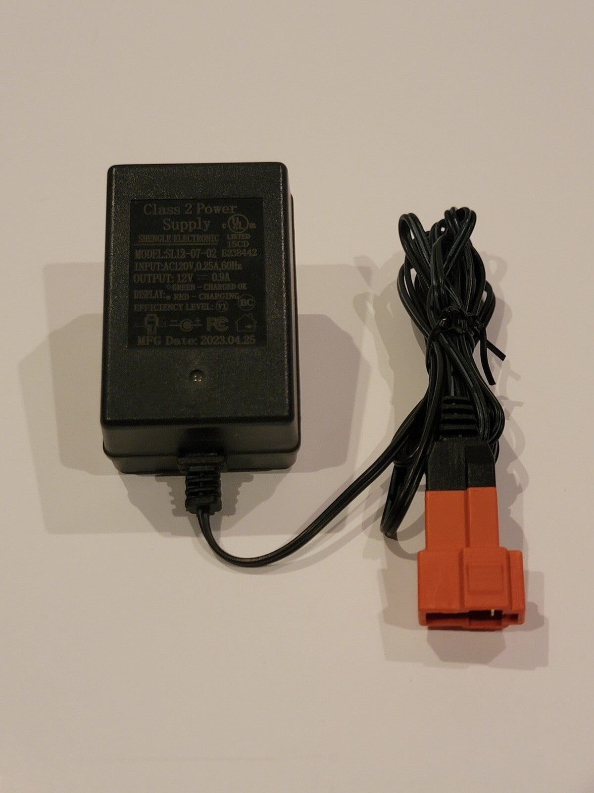 12V Battery Charger for Kids Ride-On Cars and Toys SL12-07-02 Trend Times 0