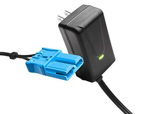 12 Volt Battery Charger with Large Blue Plug for 12V Kids Trax Ride-On Vehicle Trend Times 2