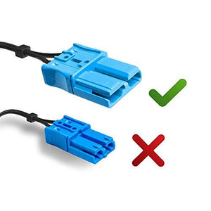 12 Volt Battery Charger with Large Blue Plug for 12V Kids Trax Ride-On Vehicle Trend Times 3