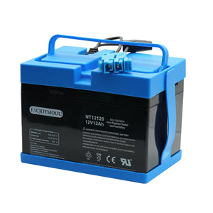 12 Volt Rechargeable Battery Compatible with Peg Perego John Deere Gator Polaris Gaucho Rock'in Case Trend Times 7