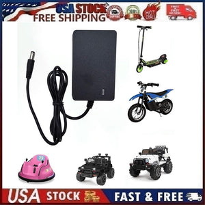 12 Volt Charger for Kids Electric Ride-On Cars Compatible with Razor Wrangler SUV Trax Dynacraft Trend Times Variant 0