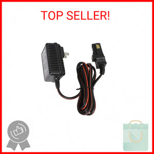 12-Volt Charger for Power Wheels with Gray Battery and Orange Top Trend Times 0