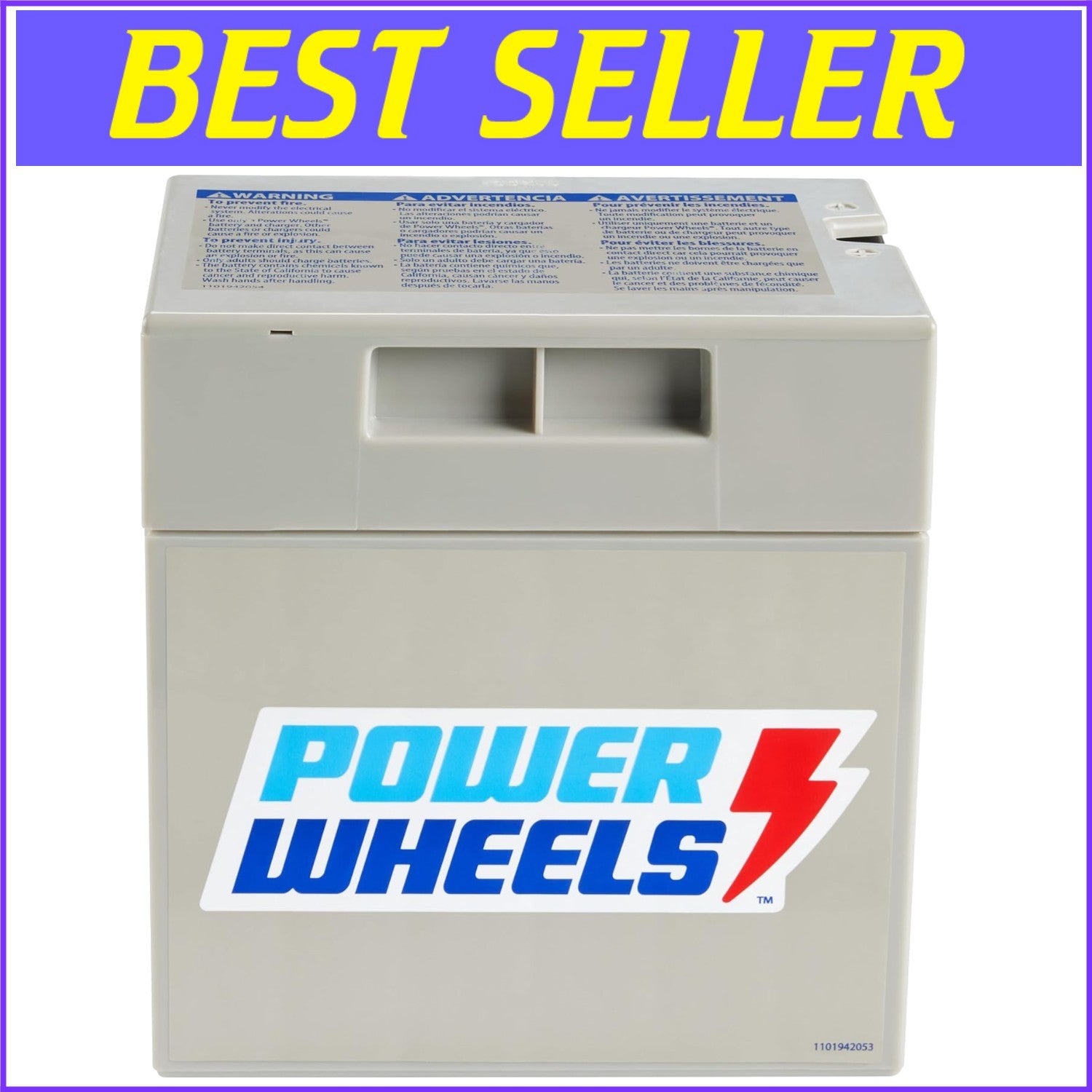 12-Volt Lead Acid Rechargeable Battery for Kids' Power Wheels and Toy Cars Trend Times 0