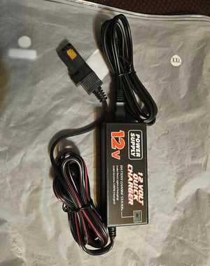 12 Volt Quick Battery Charger for Fisher Price Power Wheels Grey and Orange Trend Times Variant 0