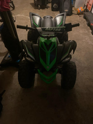 Volt Raptor Battery-Powered Ride-On with Custom Graphic Design for Kids Age 3+ Trend Times 2