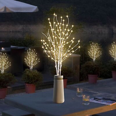 12Pcs 33" LED Birch Branch Tree Fairy Light Twig Timer Home Christmas Decoration - Trend Times Toy Stores