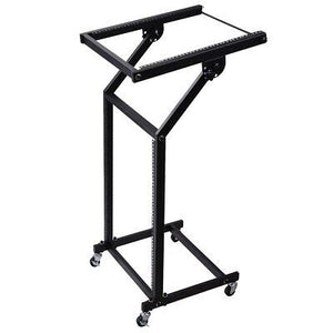 12U 19" Rack Mount Mixer Stand Studio Cart Stage Amp Adjustable Music Party Show - Trend Times Toy Stores