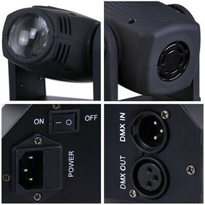 12W LED RGBW Moving Head Beam Light 4in1 DMX512 Show Disco Stage Party Lighting - Trend Times Toy Stores