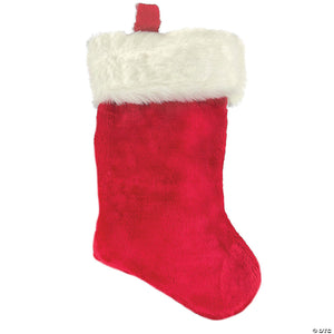 12" Red Plush Santa Christmas Stocking - Trend Times Toy Stores