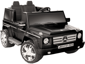 12 Volt 2 Seat Electric Mercedes Ride On Truck G55 AMG G Wagon Radio - Trend Times Toy Stores