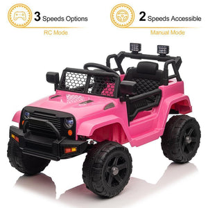 12V 1-Seater Kids Electric Ride-On Car with 4 Wheels and Remote Control Trend Times 1