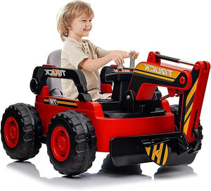 12V 10AH Electric 4WD Battery-Powered Toy Excavator with Remote Control Trend Times 8
