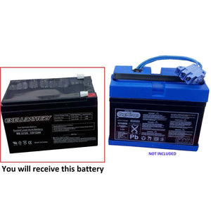 12V 12Ah Rechargeable Battery Compatible with Peg Perego Gator Polaris Gaucho Hummer Vehicles Trend Times 0