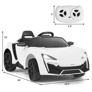 12V 2.4G RC Electric Vehicle with Lights and Music Trend Times 3