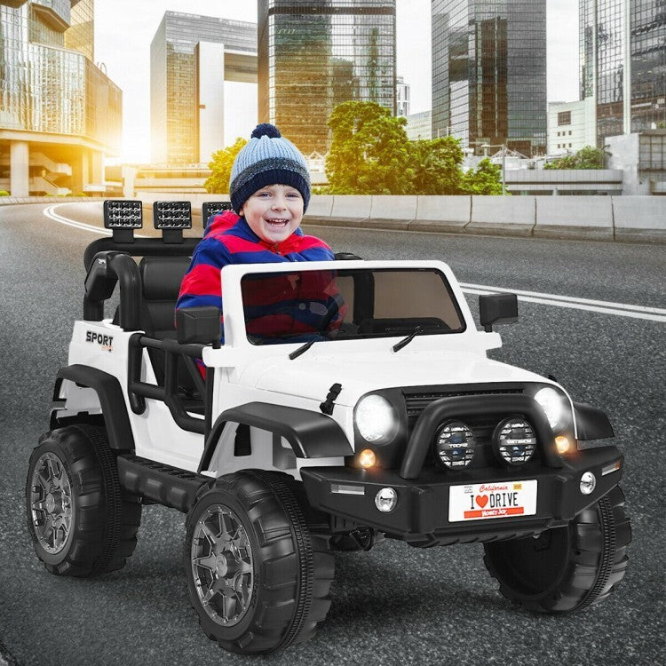 12V 2-Seater Electric Kids Truck Ride-On Battery Powered with Remote Control Trend Times 1