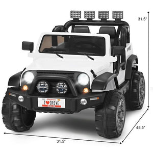 12V 2-Seater Electric Kids Truck Ride-On Battery Powered with Remote Control Trend Times 2