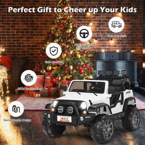 12V 2-Seater Electric Kids Truck Ride-On Battery Powered with Remote Control Trend Times 5