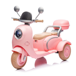 12V 2-Seater Electric Ride-On Motorcycle with LED Headlight for Kids Ages 3-6 Trend Times 7