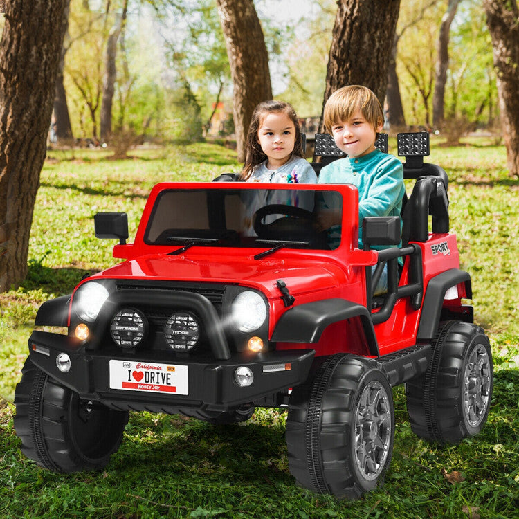 12V 2-Seater Ride-On Car Truck with Remote Control and Storage Space Trend Times 0