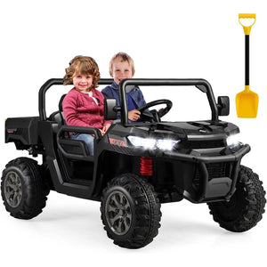 12V 2-Seater Electric Ride-On UTV Dump Truck with Remote Control and Dump Bed Trend Times 1