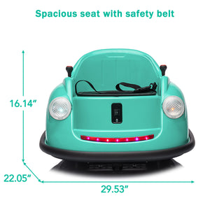 12V Electric Ride-On Bumper Car for Kids with 2 Speeds and 360° Rotation Trend Times 14