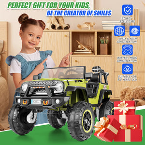 12V/24V Battery-Powered Kids Ride-On Electric Car with Parent Remote Control Trend Times 12