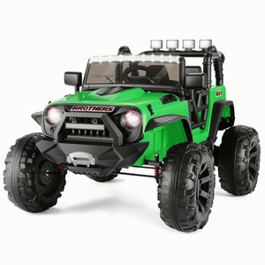 12V 24V Electric Kids Ride-On 4-Wheeler ATV Jeep Truck Toy Car with MP3 for Toddlers Trend Times 22