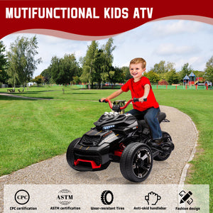 12V 3-Wheeler Ride-On Electric ATV Motorcycle Battery-Powered Vehicle Trend Times 11