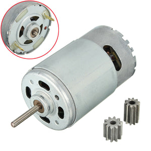 12V 30000RPM Electric Motor Gearbox with 2 Gears for Kids Ride-On Car Toy Parts Trend Times Variant 0