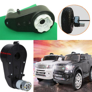 12V 30000RPM Rear Motor with Gearbox for Kids Electric Ride-On Car and Bike Toys Trend Times 0