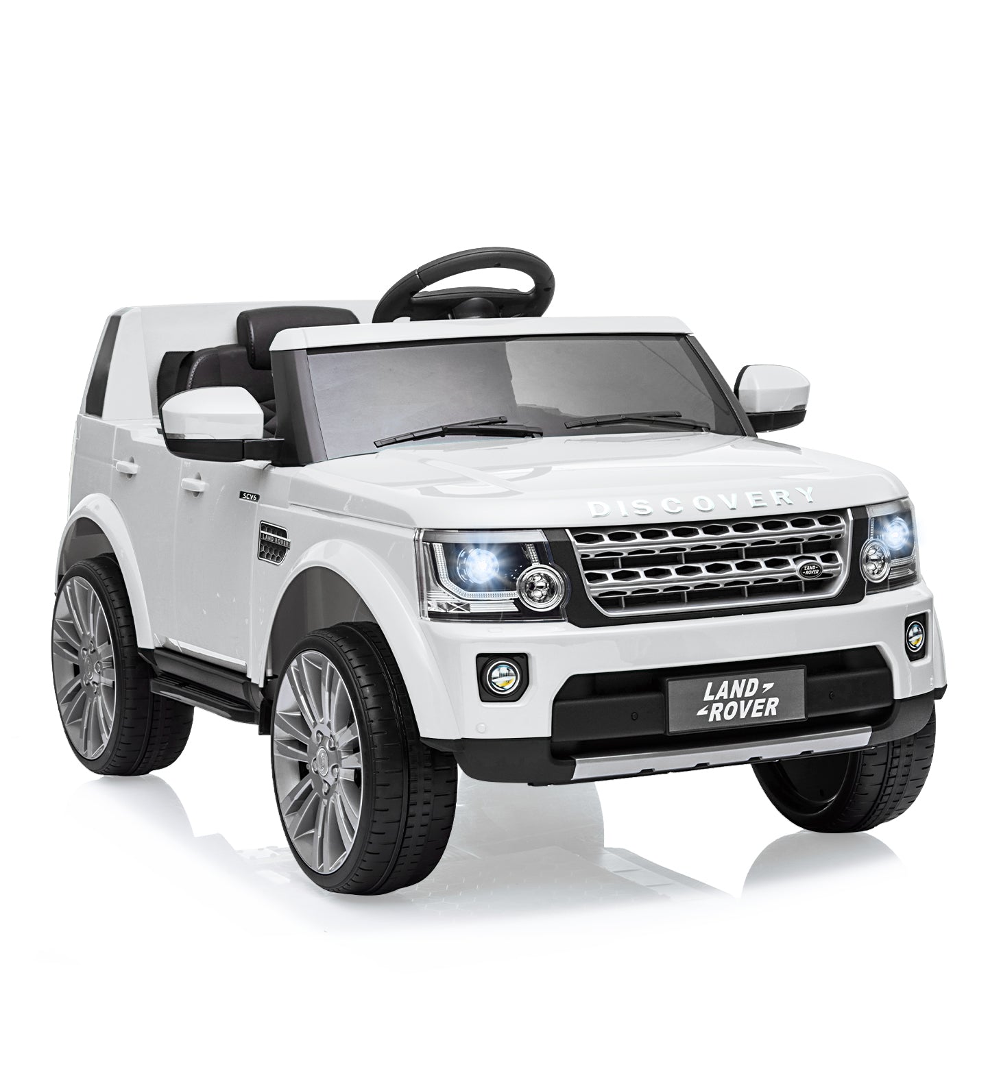 12V 4.5AH Licensed Land Rover Electric Ride-On Car Toy for Kids Ages 3-8 Trend Times Variant 0