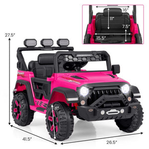 12V 4.5AH Battery Electric Kids Ride-On Truck Toy with 2.4G Remote Control and 3 Speeds Trend Times 5