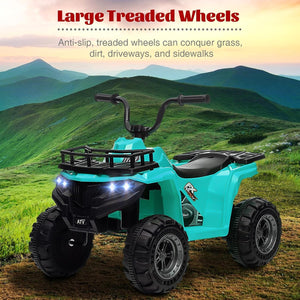 12V 4.5AH Rechargeable Battery-Powered Kids ATV 4 Wheeler Ride-On Car for Ages 3+ ASTM CPSIA Certified Trend Times 1