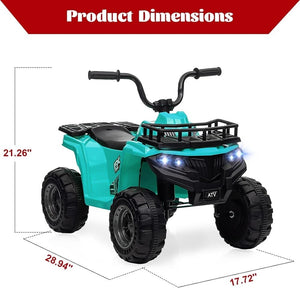 12V 4.5AH Rechargeable Battery-Powered Kids ATV 4-Wheeler for Ages 3+ ASTM Certified Trend Times 2