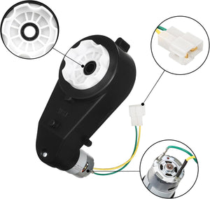 12V 40000RPM Electric Motor and Gearbox for Kids Ride-On Car 2-Pack Trend Times 2
