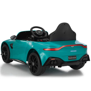 12V Licensed Aston Martin Electric Ride-On Car for Kids 3+ with Remote Control Trend Times 14