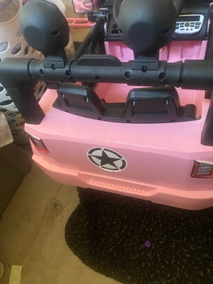 12V Battery Powered Pink Toy Car Trend Times 3