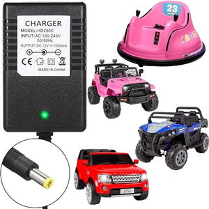12V 1000mA Battery Charger for Kids Ride-On Cars Trend Times 3