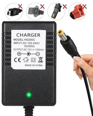 12V 1000mA Battery Charger for Kids Ride-On Cars Trend Times 5